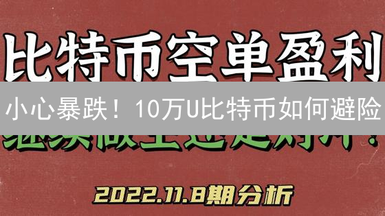 小心暴跌！10万U比特币如何避险？这招让你稳赚不赔！