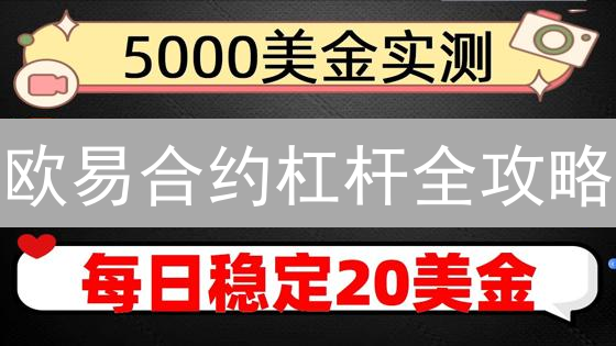 欧易合约杠杆全攻略：新手必看，告别爆仓危机！
