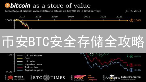 币安BTC安全存储全攻略：选对方案，资产无忧！
