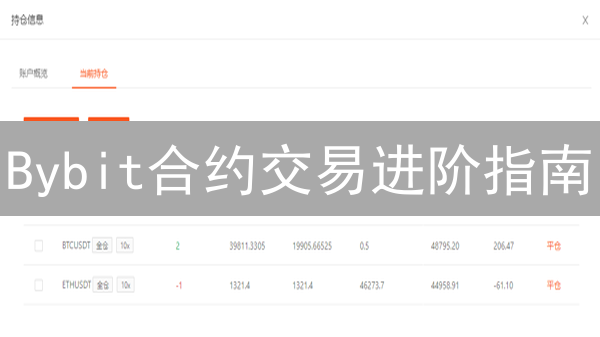 Bybit合约交易进阶指南：高手都在用的盈利技巧！