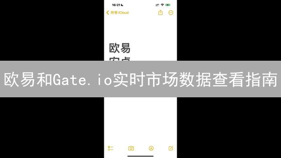 欧易和Gate.io实时市场数据查看指南：掌握币圈先机