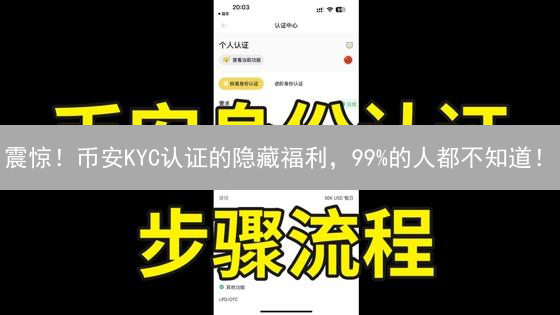 震惊！币安KYC认证的隐藏福利，99%的人都不知道！