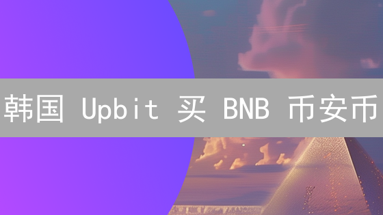 韩国 Upbit 买 BNB 币安币？掌握秘籍，玩转全球交易！🚀